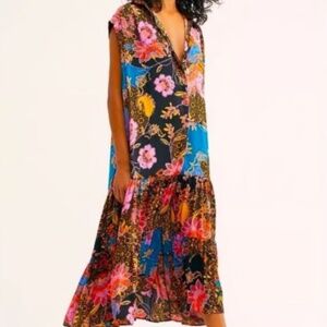 Free People On My Mind Maxi Dress Size Small